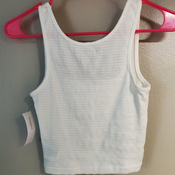 NWT American Eagle White Tank Top - Picture 2 of 4